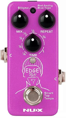 Nux NDD-3 Edge Delay Гитарная педаль эффектов.