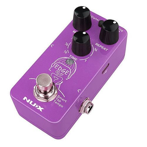 Nux NDD-3 Edge Delay Гитарная педаль эффектов.
